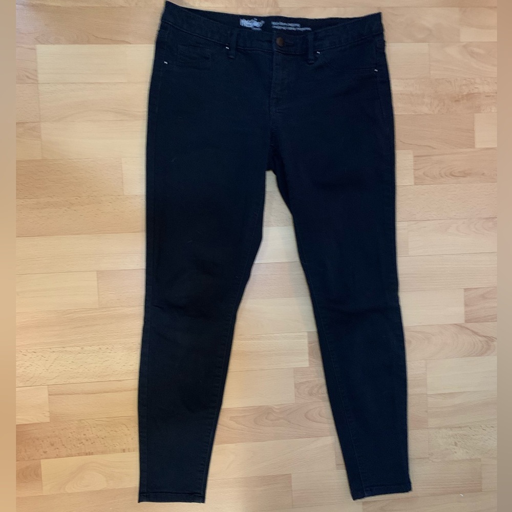 Black Mossimo Mid Rise Jegging Jeans